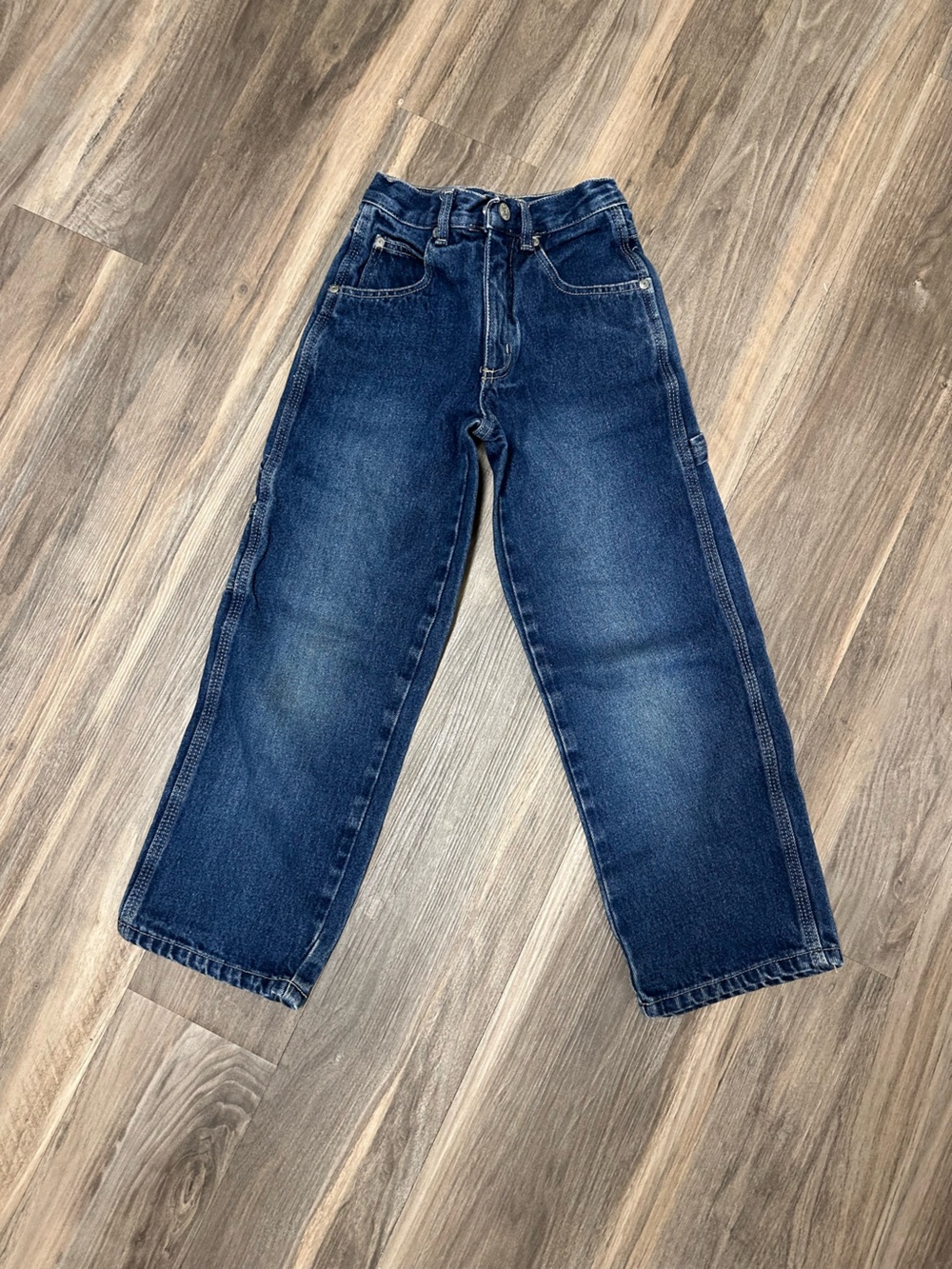 KRU Denim Blue Carpenter Jeans